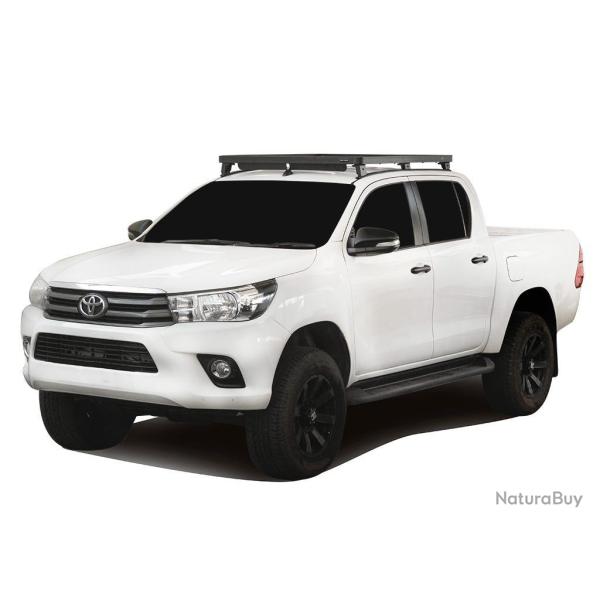 Galerie de toit sur rails pour Toyota Hilux, Revo double cabine (2016 et suivantes)