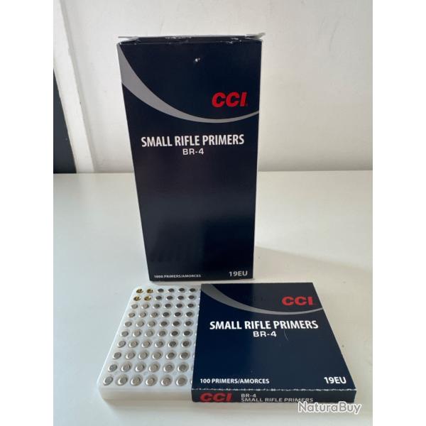 Amorces CCI BR-4 Small rifles primers x1150