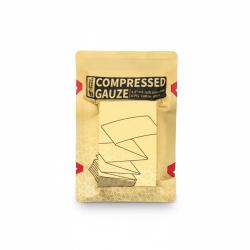 Gaze compress&eacute;e