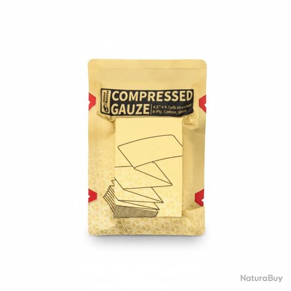 Gaze compress�e