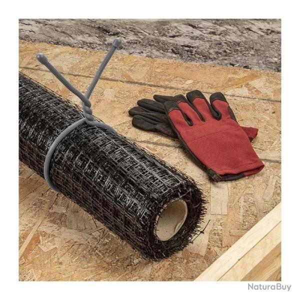 Gear Tie� Reusable Rubber Twist Tie� 60cm - Noir