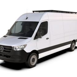 Grande galerie de toit pour Mercedes-Benz Sprinter, L3 long, sur rails d'origine