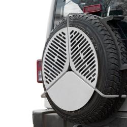 Grille de barbecue pour roue de secours