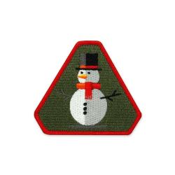 Holiday Snowman Morale Patch