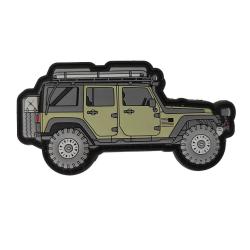 Jeep Wrangler Serie one PVC Patch
