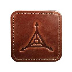 Leather Coasters 4-Pack