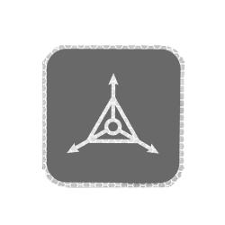 Logo Solas Sticker 3" - Gris