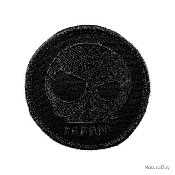 Mean T-Skull Patch - Noir