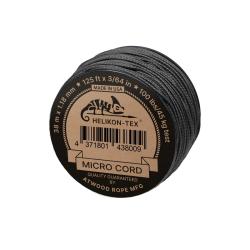 Micro-cordelette 1,18 mm - 38 m - Black
