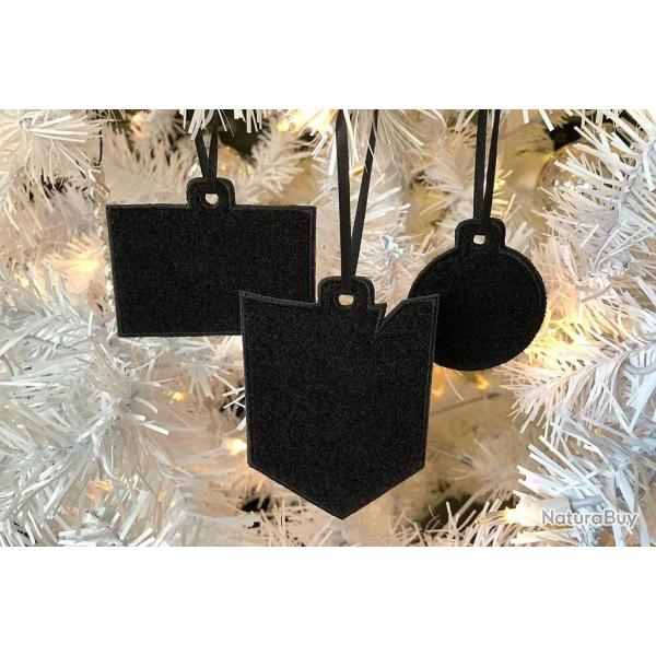 Morale Patch Ornament Hangers