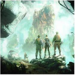 PDW Art Print - Off World Mountain Ruins