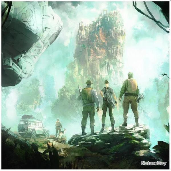 PDW Art Print - Off World Mountain Ruins