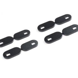 Plaques d'&eacute;crou pour tente James Baroud sur galerie - 4 supports