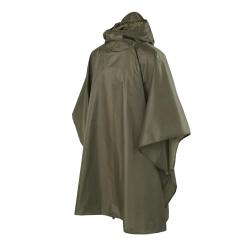 Poncho l&eacute;ger - Olive Green