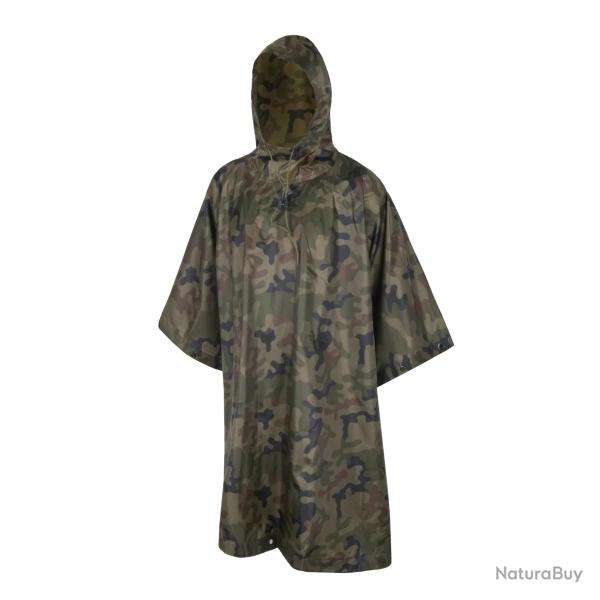 Poncho mod�le US ripstop - PL Woodland