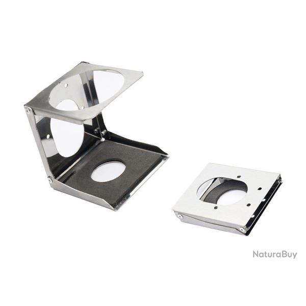 Porte-gobelet pliant en inox