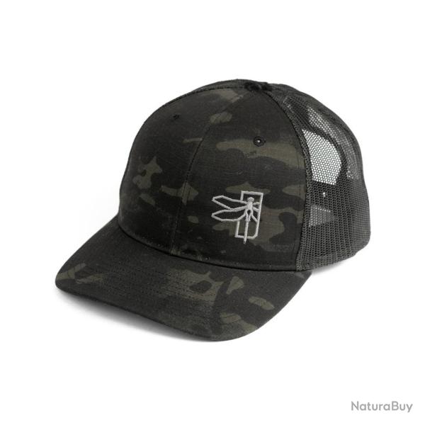 Snapback Hat - MultiCam Noir