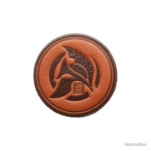 Spartan Coin Leather Patch