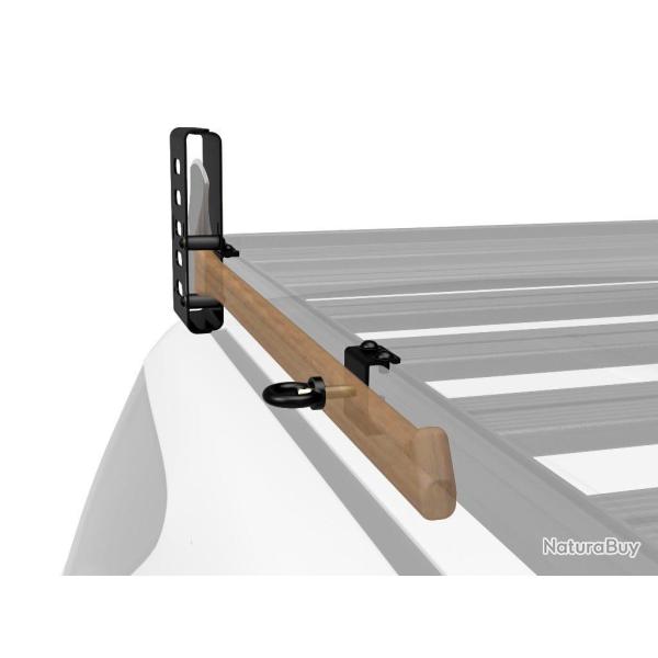 Support de hache et de pelle pour galerie - Slimline 3, hache, cage verrouillable