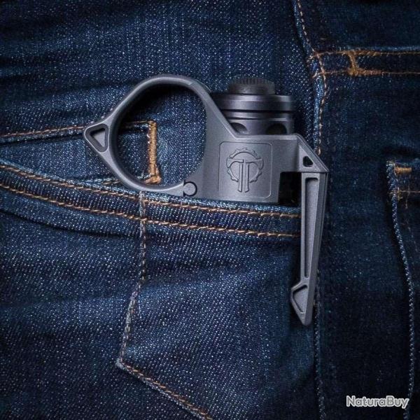SwitchBack DF avec clip de poche - Gris