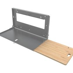 Table de camping Pro en acier inoxydable - Table de pr&eacute;paration