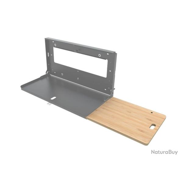 Table de camping Pro en acier inoxydable - Table de pr�paration