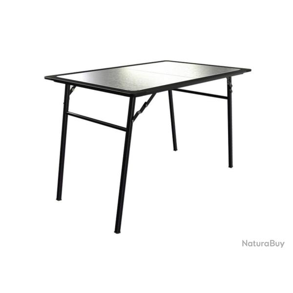 Table de camping Pro en acier inoxydable