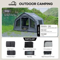 Tente gonflable Coody Air Tent 8.0 - Gris