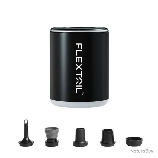 Tiny Pump 2X - Pompe avec lampe de camping - Noir