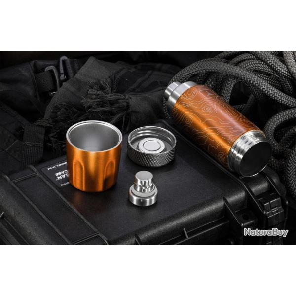 Torch Flask 6oz Topo TAD Edition - Gunmetal