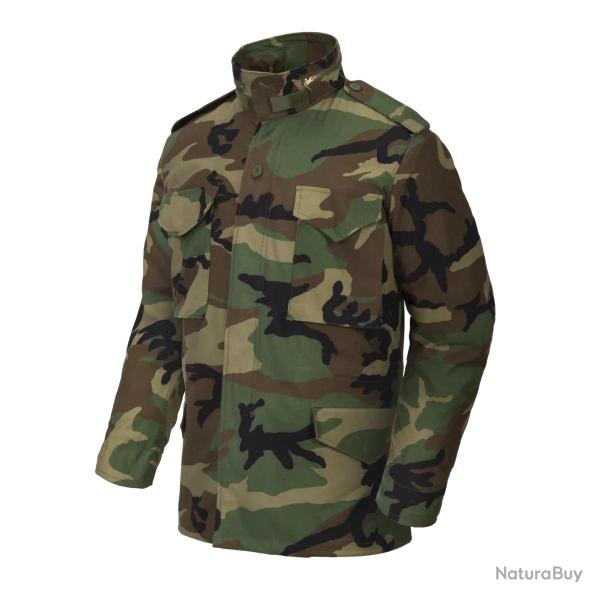 Veste M65 NyCo Sateen - US Woodland / XL