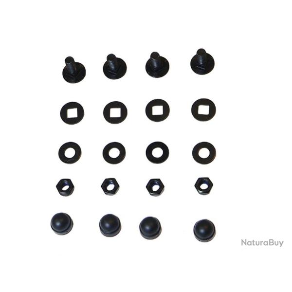 Visserie et pi�ces de rechange pour galerie, Fixations M8 pour panneau Slimsport et Slimpro