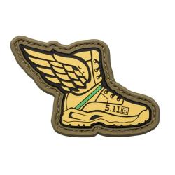 Winged Boots Patch - Vert