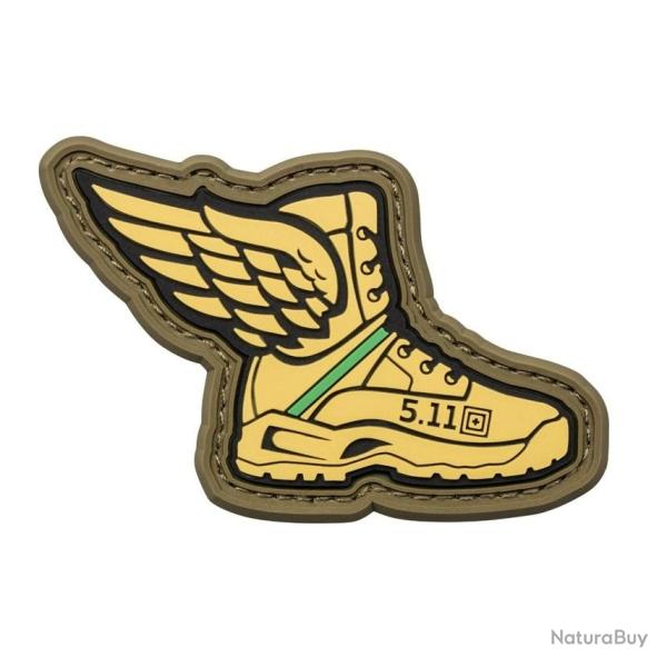 Winged Boots Patch - Vert