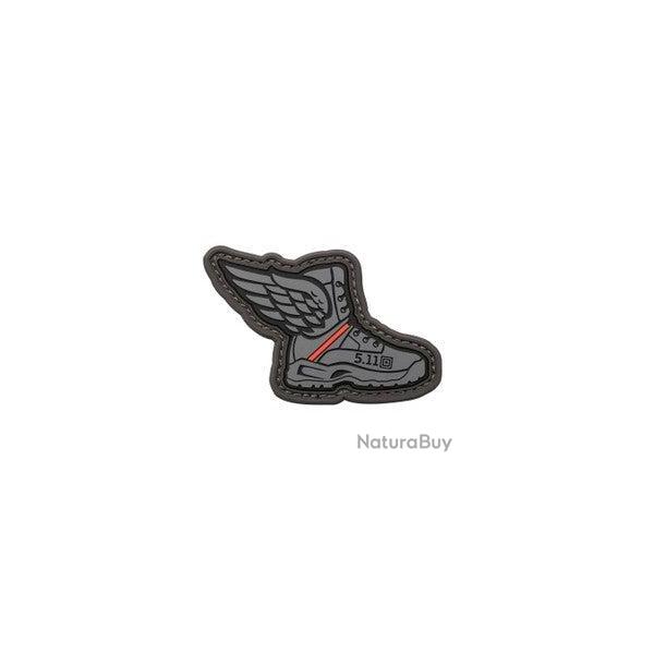 Winged Boots Patch - Rouge