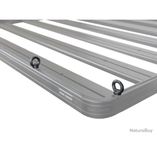 �illets d'arrimage pour galerie - Noir pour rails