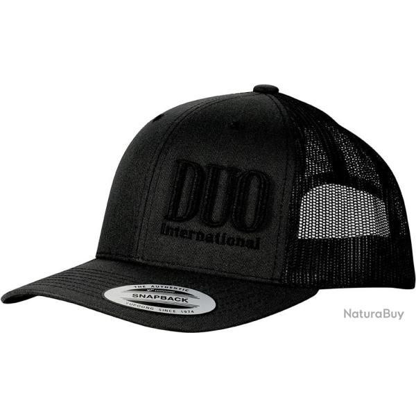 Casquette Duo International Mesh Snapback Cap Black