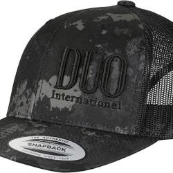 Casquette Duo International Mesh Snapback Cap Poseidon Black