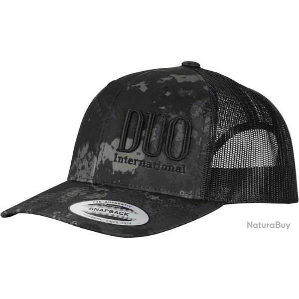 Casquette Duo International Mesh Snapback Cap Poseidon Black