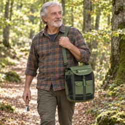 Sac &agrave; Champignons Vert avec Armature Anti-&Eacute;crasement