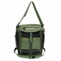Sac &agrave; Champignons Vert avec Armature Anti-&Eacute;crasement