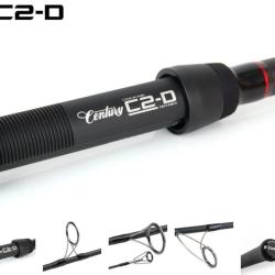 2 CENTURY C2-D Distance 13ft 3.75lb en anneaux de d&eacute;part de 50 et ligatures rouge