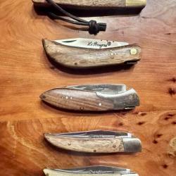 Lot de 5 couteaux de poche (2)