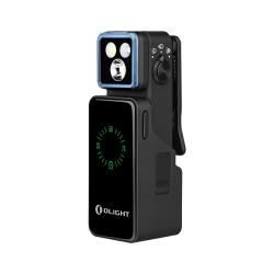Olight Oclip 2 Pro Premium Noir - Lampe clip rechargeable avec station de charge