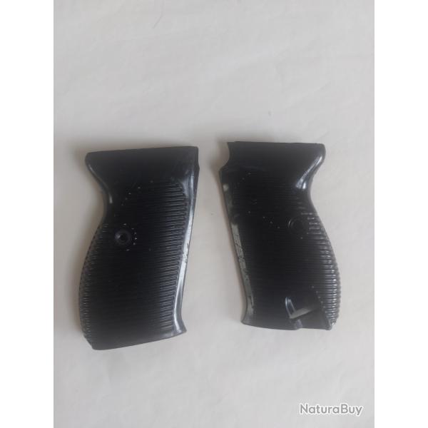 Plaquettes  originales noires P38