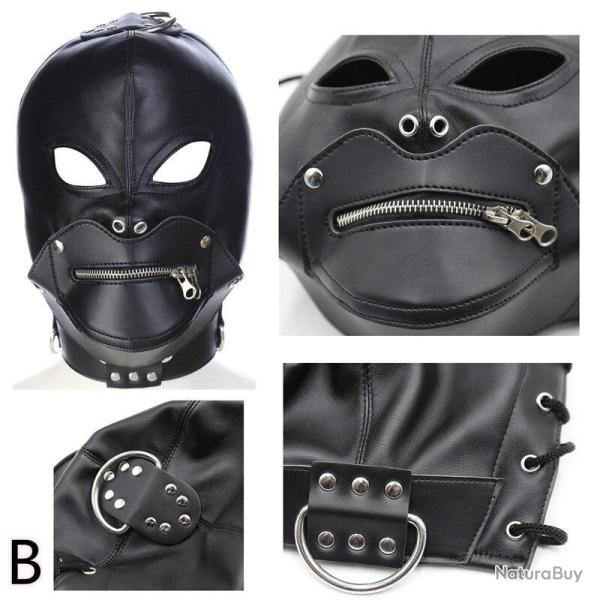 Masque Cagoule BDSM Fetichisme-B