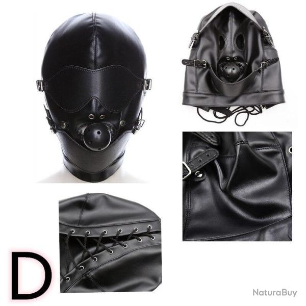 Masque Cagoule BDSM Fetichisme-D