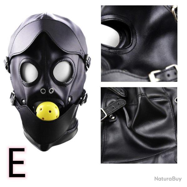 Masque Cagoule BDSM Fetichisme-E