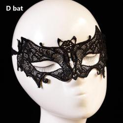 Masque Dentelle Fetes BDSM -D