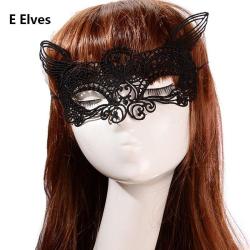 Masque Dentelle Fetes BDSM -E